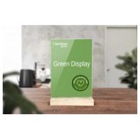 EXPOSITOR SOBREMESA SOSTENIBLE GREENDISPLAY 3X10,5X17CM A6 ARCHIVO2000 15906M1 CS TP (Espera 4 dias)